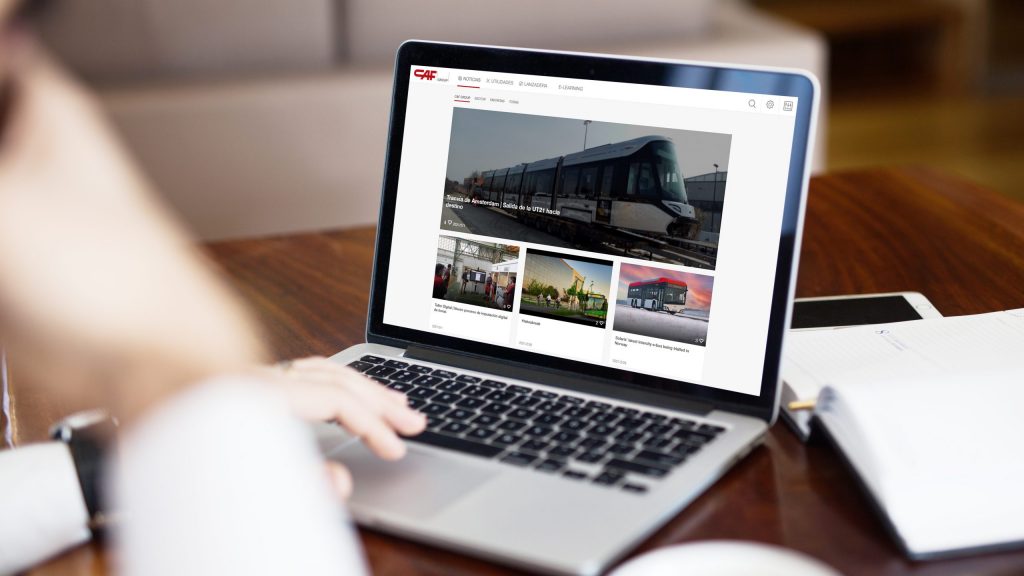CAF Group APP – an employee portal to have everything close at hand