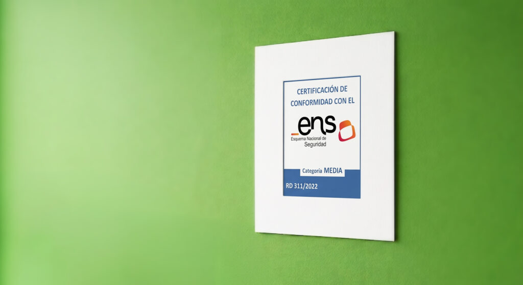 Ampliamos nuestra certificación ENS al Nivel Medio 1 ENS_Nivel_Medio_Wetak