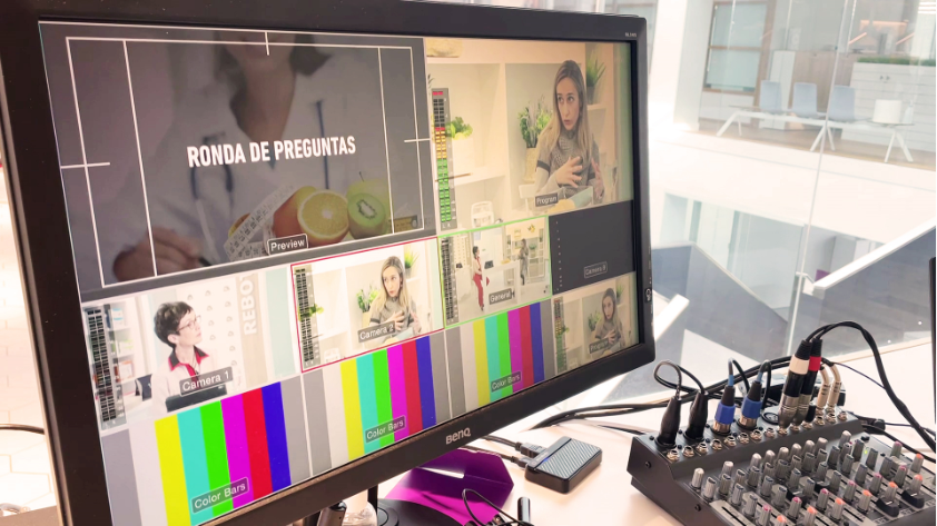 Professional Meetings: Cinfa's option for streamed training 4 Realización