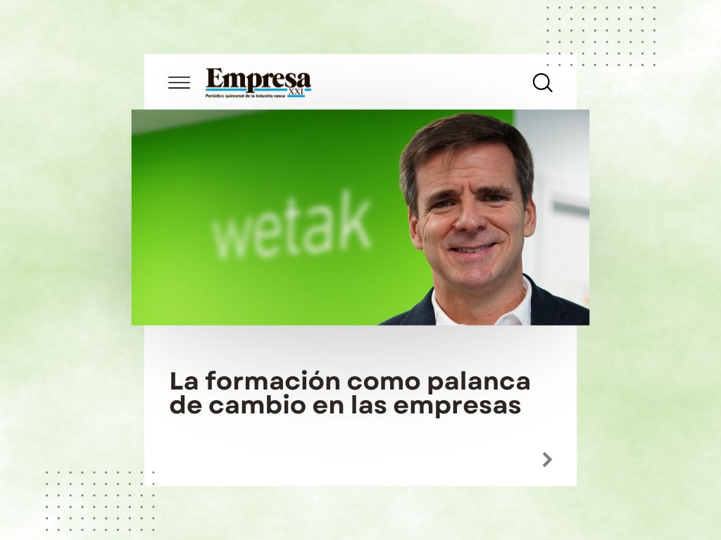 Oscar Astier, protagonista en la revista Empresa XXI